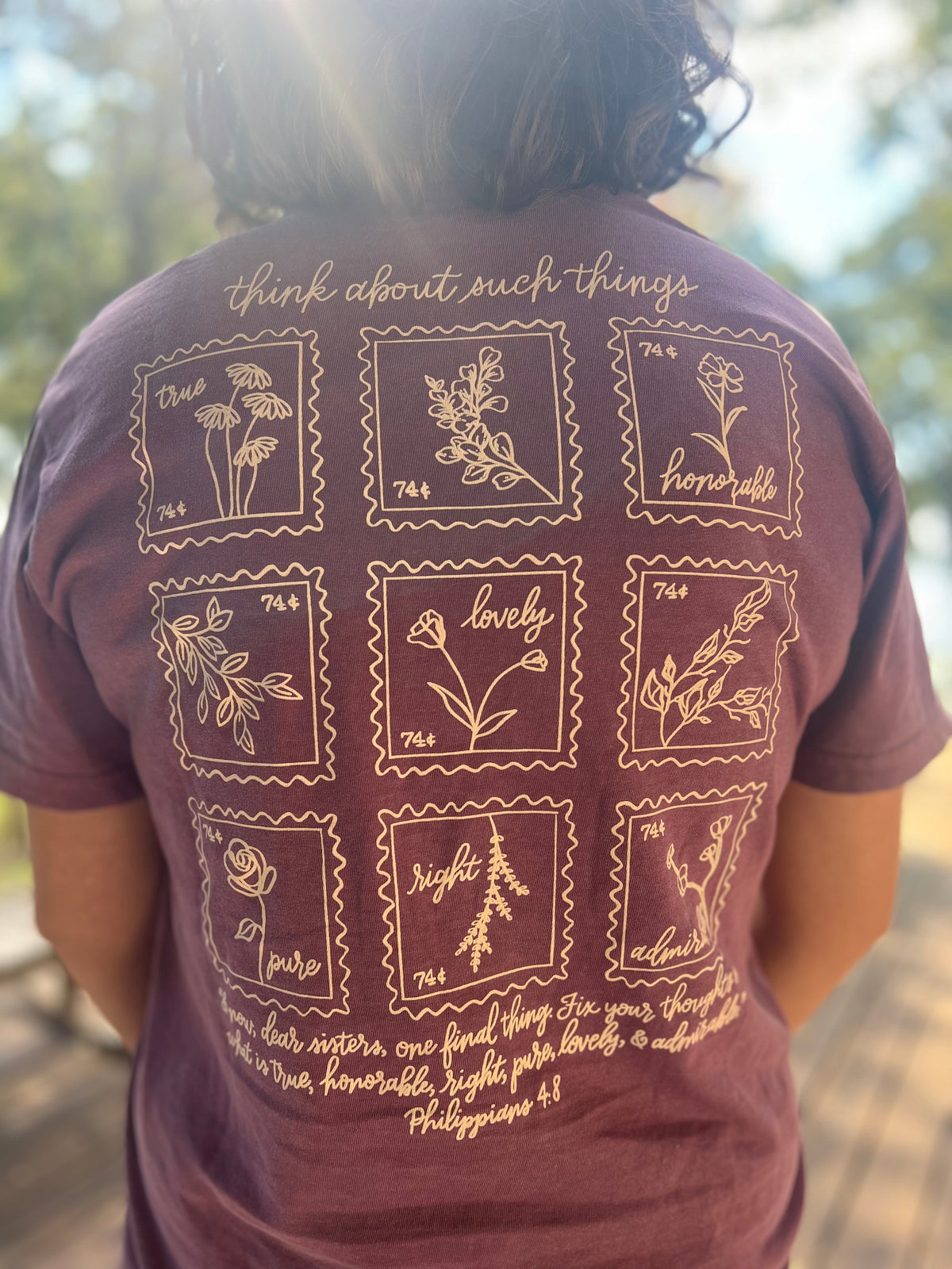 stamp tee