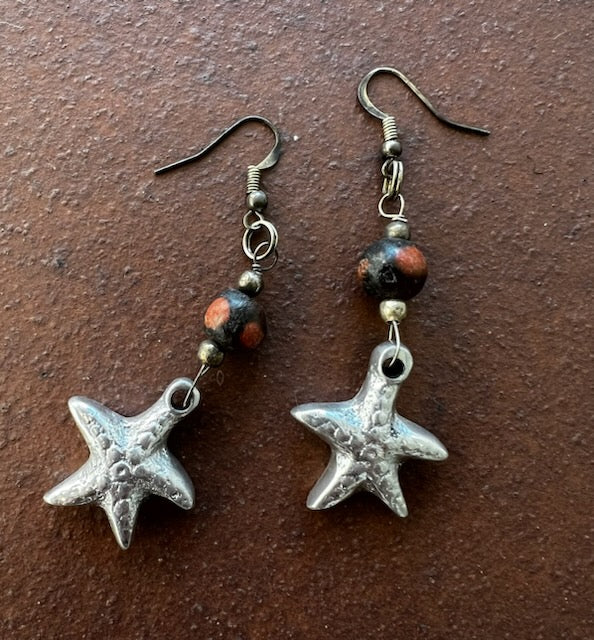 Starfish earrings